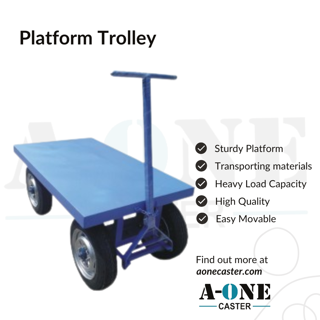 Premium Platform Trolley - A-ONE Caster