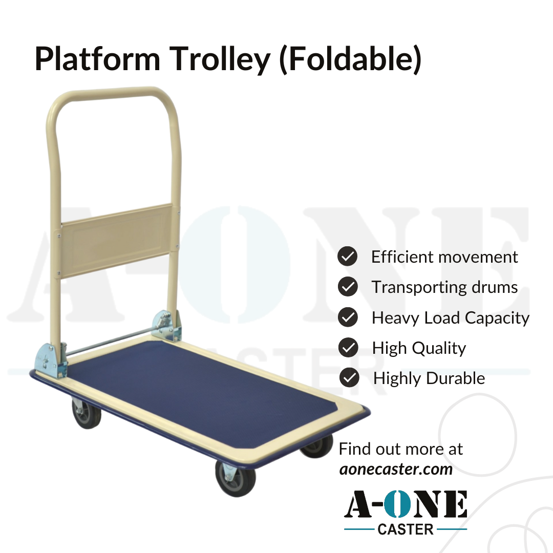 Premium Platform Trolley (Foldable) - A-ONE Caster